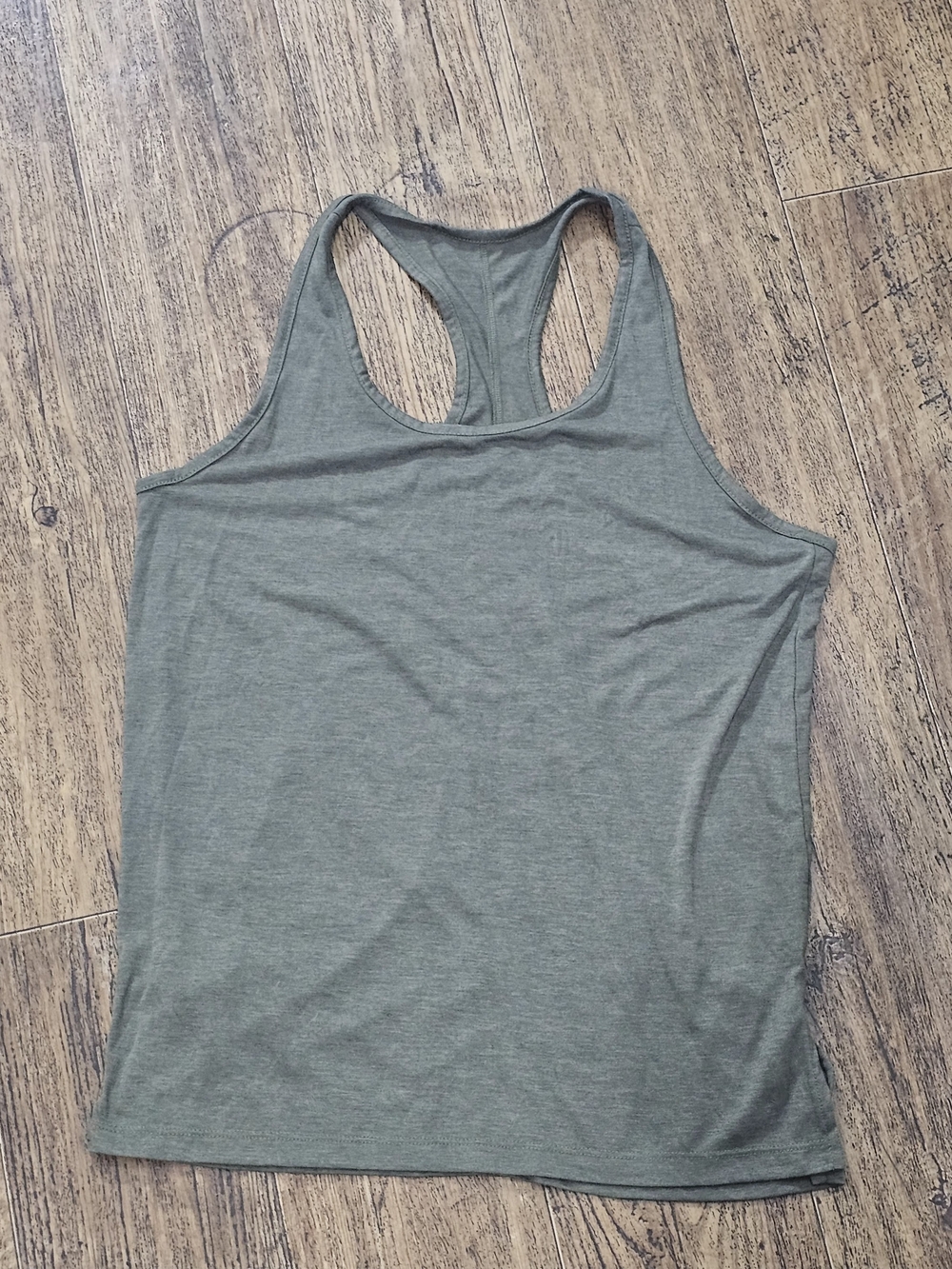 Nike Women’s Racerback Tank Top - Olive Green Sz M Activewear Gym